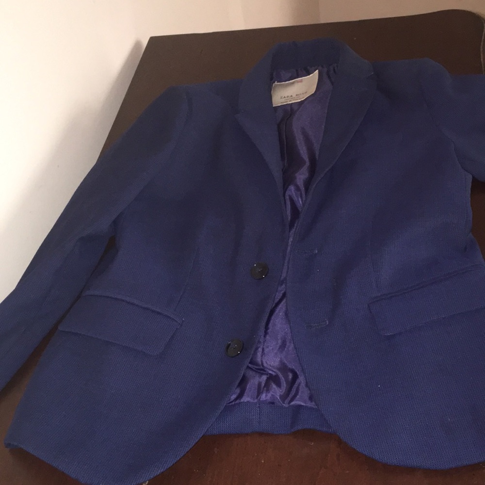 Navy blue Zara blazer size 7